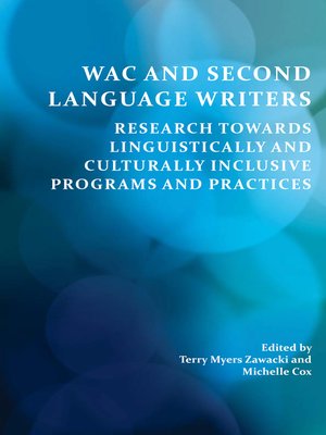 cover image of WAC and Second Language Writers